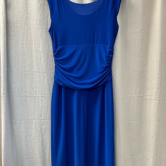 Nine West/ curve skimming sheath dress/Royal Blue/ size 10
- Picture 2 of 12